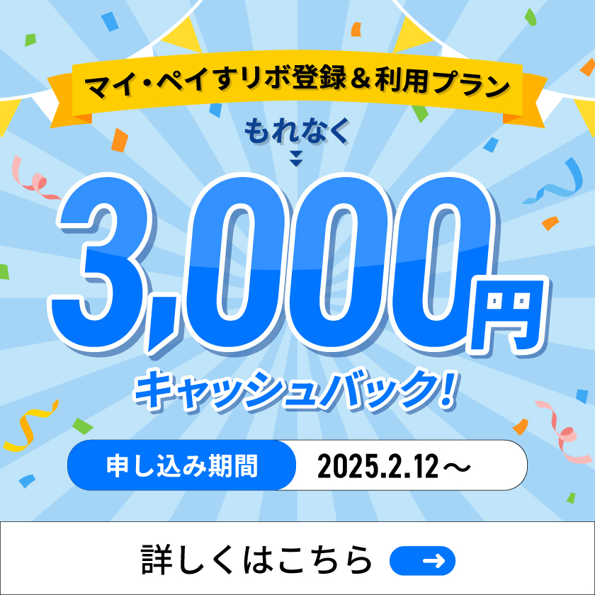 マイ・ペイすリボ登録&利用プラン